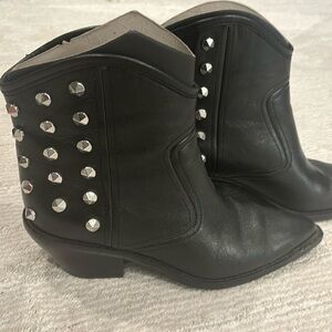 Marc Fisher studded cowboy boots. Size 7.5